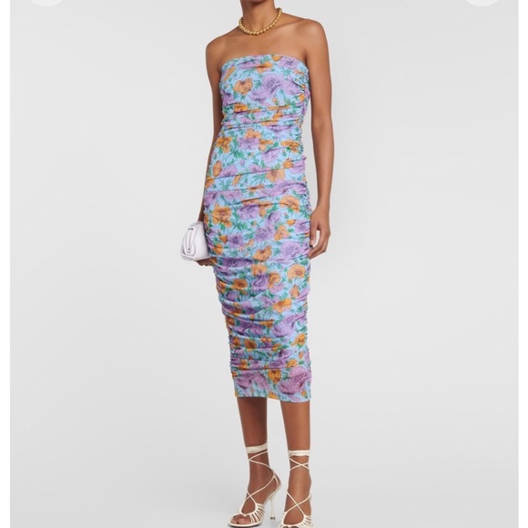 NWT Veronica Beard Quiana Floral-Print Dress